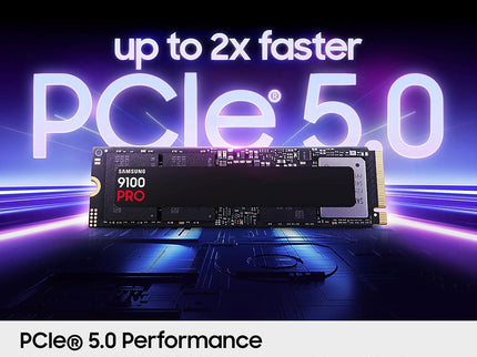 Samsung SSD 9100 PRO 2TB, PCIe