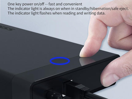 SSK 3.5 External Hard Drive Enclosure USB 3.0