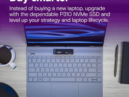 Crucial P310 1TB 2280 PCIe Gen4 3D NAND NVMe M.2 SSD