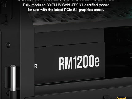 CORSAIR RM1200e (2023) Fully Modular Low-Noise ATX Power