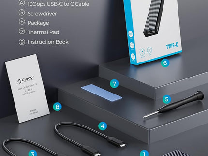 ORICO M.2 NVMe SSD Enclosure