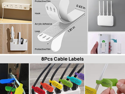 193 PCS Cable Management Kit