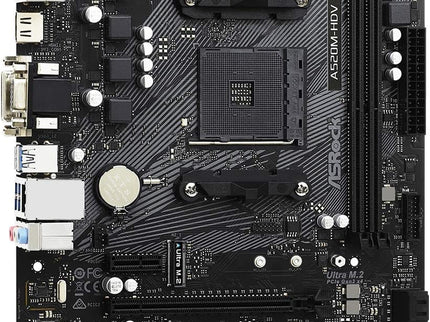 ASRock A520M-HDV Supports AMD AM4 Socket Ryzen™