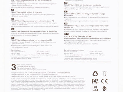 Seagate Barracuda Q5 1TB Internal SSD