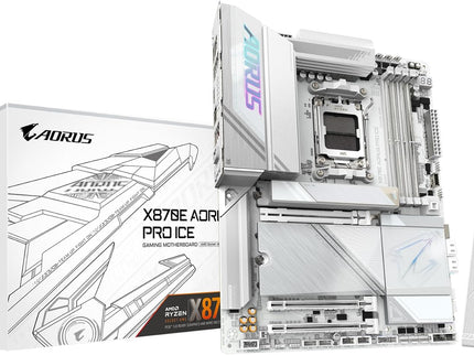 GIGABYTE X870E AORUS PRO ICE AMD AM5 LGA 1718 Motherboard