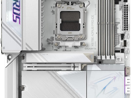 GIGABYTE X870E AORUS PRO ICE AMD AM5 LGA 1718 Motherboard