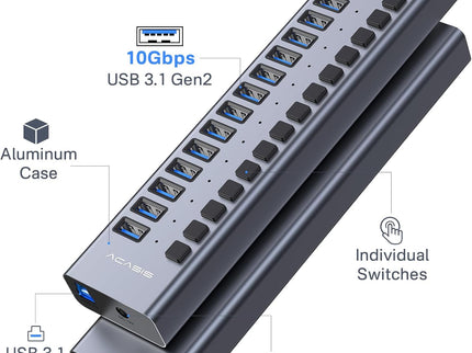 Powered USB 3.1 Hub