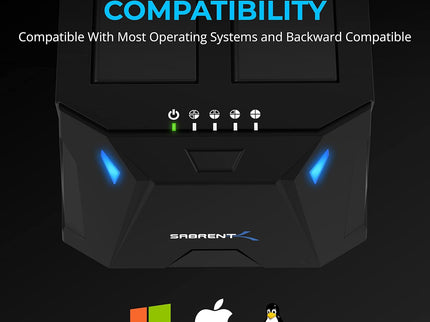 SABRENT USB 3.0 to SATA I/II/III Dual Bay