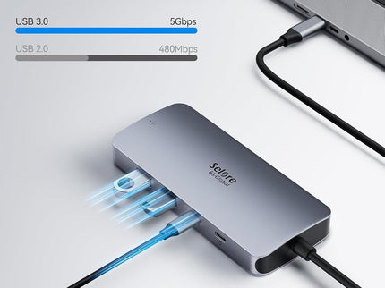 USB C Docking Station Dual Monitor