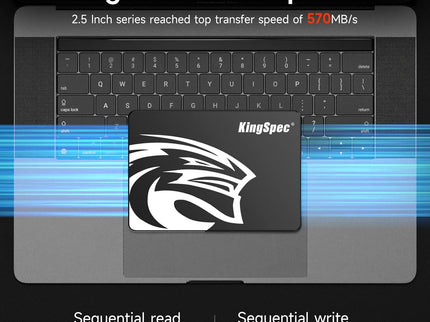 KingSpec 1TB 2.5 SSD SATA III Internal - 550MB