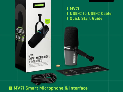 Shure MV7i Smart Mic