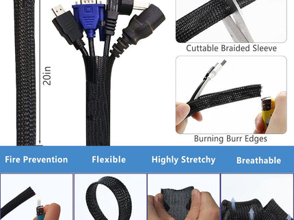 ELII 300PCS Cable Management Kit