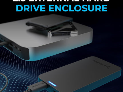 SABRENT 2.5 Inch SATA to USB 3.0 Tool Free External Hard Drive