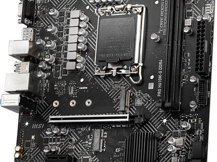 MSI PRO H610M-G DDR4 Motherboard