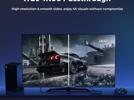 4K HDMI Capture Card, USB 3.0 Video Capture Card for Streaming