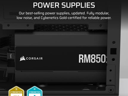 Corsair RM850x ATX 3.1 PCIe 5.1 Ready Fully Modular 850W Power Supply