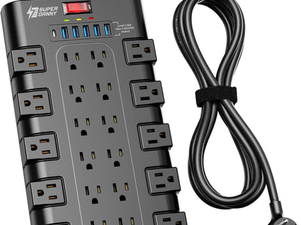 Power Strip, SUPERDANNY Surge Protector