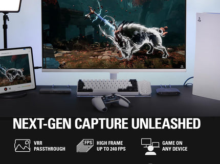 Elgato 4K X – Capture Up to 4K144 with Ultra-Low Latency on PS5