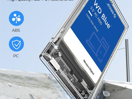 ORICO 2.5'' External Hard Drive Enclosure USB 3.0 to SATA III