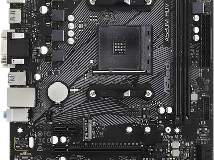 ASRock A520M-HDV Supports AMD AM4 Socket Ryzen™