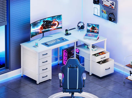 Coleshome L-Shaped Desk