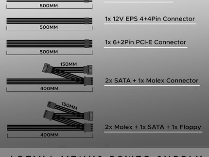 APEVIA VENUS500W Venus 500W