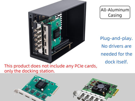 Thunderbolt 3/4 USB4 PCIe Expansion Chassis