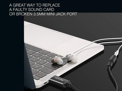 DUKABEL USB Headphone Adapter
