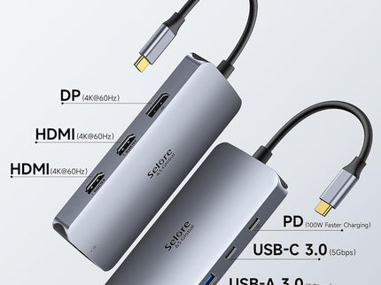 USB C Docking Station Dual Monitor