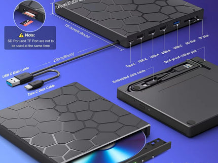 External CD/DVD Drive for Laptop
