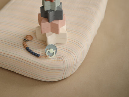 MCS-328, Mushie Extra Soft Muslin Crib Sheet