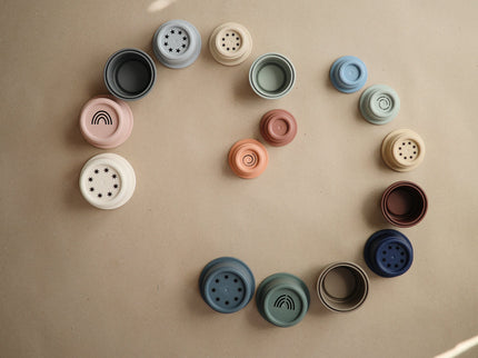 MSC-40, Mushie Stacking Cups Toy