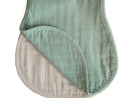 MBC-201, Organic Cotton Muslin Burp Cloth 2-Pack