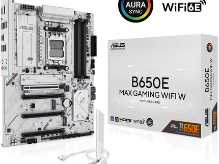 ASUS B650E MAX Gaming WiFi W – AMD B650 AM5 ATX Motherboard