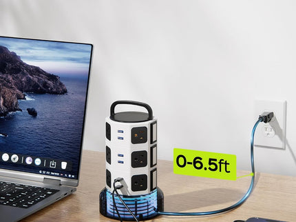 Power Strip Tower Surge Protector