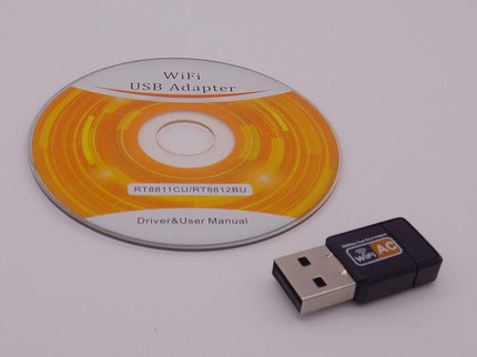 USB WiFi Adapter, AC600 Mbps Dual Band 2.4/5Ghz