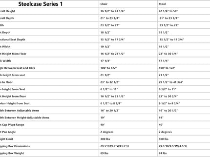 Steelcase Series 1 Work Office Chair