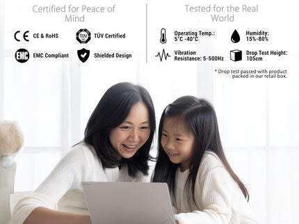 ASUS Powerful Blu-ray Drive with 16x Writing Speed and USB 3.0