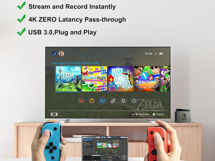 4K HDMI Capture Card for Streaming