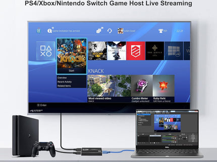 4K HDMI Capture Card for Streaming