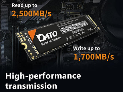 DATO M.2 SSD 512GB, M.2 2280 SSD