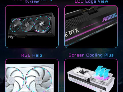 GIGABYTE AORUS GeForce RTX 5090 Master ICE 32G Graphics Card