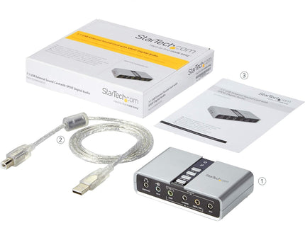 StarTech.com 7.1 USB Sound Card