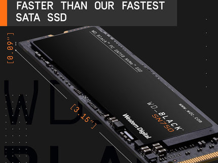 Western Digital 1TB SN750 NVMe Internal Gaming SSD Solid State Drive