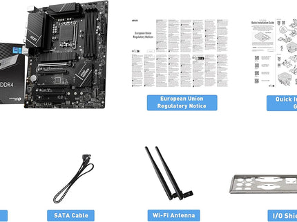 MSI PRO B760-P WiFi DDR4 ProSeries Motherboard