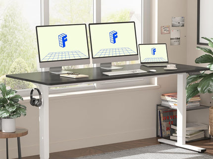 FlexiSpot EN1 Standing Desk – 60"x24" Electric Height Adjustable