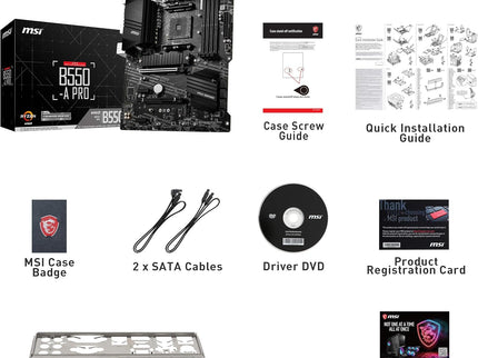 MSI B550-A PRO ProSeries Motherboard