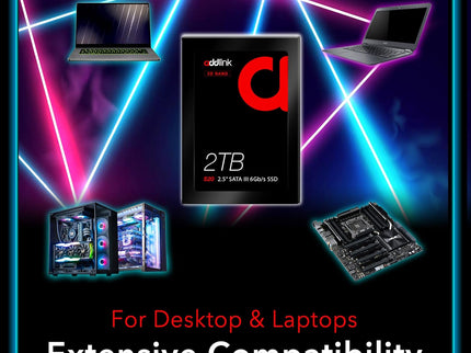 Addlink S20 2TB PS4 Compatible SATA III 2.5
