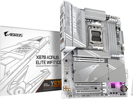 GIGABYTE X870 AORUS Elite WIFI7 ICE AMD AM5 LGA 1718 Motherboard