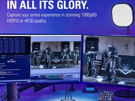 Elgato HD60 X - Stream and Record in 1080p60 HDR10 or 4K30